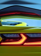 C7 Carbon Z07 High Wing For Z06 Painted Carbon Flash w/ Chassis-Mount Bracket system Chevrolet Corvette C8 Z06 2023                                     - C8Z-3F2-4-H - Image 3