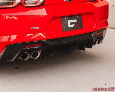 C7 Carbon Rear Diffuser Sport Edition Carbon Fiber Chevrolet Camaro SS 2016+ - G6-4A-1