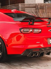 C7 Carbon Rear Diffuser Sport Edition Carbon Fiber Chevrolet Camaro SS 2016+                                     - G6-4A-1 - Image 2
