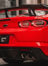 C7 Carbon Rear Diffuser Sport Edition Carbon Fiber Chevrolet Camaro SS 2016+                                     - G6-4A-1 - Image 3