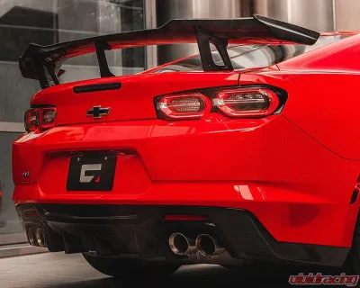 C7 Carbon Rear Diffuser Sport Edition Carbon Fiber Chevrolet Camaro SS 2016+ - G6-4A-1