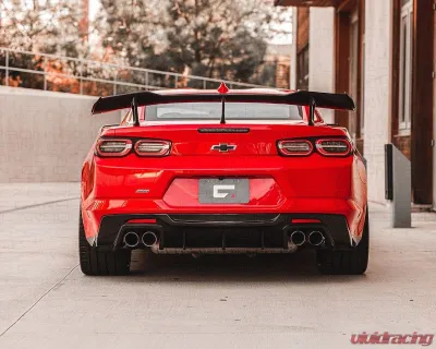 C7 Carbon Rear Diffuser Sport Edition Carbon Fiber Chevrolet Camaro SS 2016+ - G6-4A-1