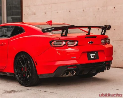 C7 Carbon Rear Diffuser Sport Edition Carbon Fiber Chevrolet Camaro SS 2016+ - G6-4A-1