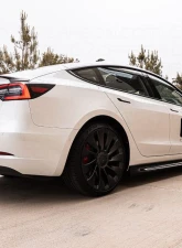 C7 Carbon Side Skirt Set Cyber Carbon Fiber Tesla Model 3 2017+                                     - T3-2A-1 - Image 5