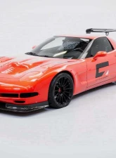 C7 Carbon Rear Spoiler Carbon Fiber + Mounting Hardware kit Chevrolet Corvette C5 Legacy Chassis Mounted 1997-2004                                     - C5-3D-1-H - Image 3