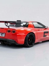 C7 Carbon Rear Spoiler Carbon Fiber + Mounting Hardware Kit Chevrolet Corvette C5 Victory Chassis Mounted 1997-2004                                     - C5-3H-1-H - Image 2