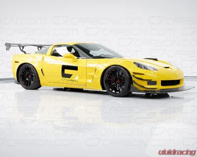 C7 Carbon Legacy Chassis Mounted Rear Spoiler Carbon Fiber + Mounting Hardware Kit Chevrolet Corvette C6 2005-2013 - C6Z-3D-1-H