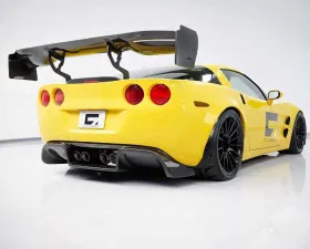 C7 Carbon Rear Spoiler Carbon Fiber + Mounting Hardware kit Chevrolet Corvette C6 Victory Chassis Mounted 2005-2013