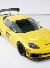 C7 Carbon Rear Spoiler Carbon Fiber + Mounting Hardware kit Chevrolet Corvette C6 Victory Chassis Mounted 2005-2013                                     - C6Z-3H-1-H - Image 2