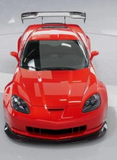 C7 Carbon Rear Spoiler Carbon Fiber + Mounting Hardware kit Chevrolet Corvette C6 Victory Chassis Mounted 2005-2013                                     - C6Z-3H-1-H - Image 3