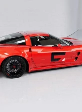 C7 Carbon Rear Spoiler Carbon Fiber + Mounting Hardware kit Chevrolet Corvette C6 Victory Chassis Mounted 2005-2013                                     - C6Z-3H-1-H - Image 4