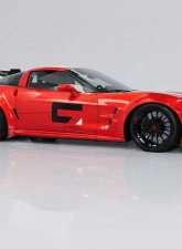 C7 Carbon Rear Spoiler Carbon Fiber + Mounting Hardware kit Chevrolet Corvette C6 Victory Chassis Mounted 2005-2013                                     - C6Z-3H-1-H - Image 5