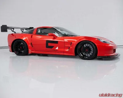C7 Carbon Rear Spoiler Carbon Fiber + Mounting Hardware kit Chevrolet Corvette C6 Victory Chassis Mounted 2005-2013 - C6Z-3H-1-H