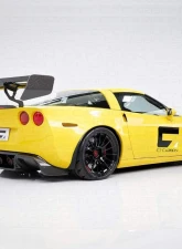C7 Carbon Rear Spoiler Carbon Fiber + Mounting Hardware Kit Chevrolet Corvette C6 Daytona Chassis Mounted 2005-2013                                     - C6Z-3I-1-H - Image 5