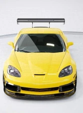 C7 Carbon Rear Spoiler Carbon Fiber + Mounting Hardware Kit Chevrolet Corvette C6 Daytona Chassis Mounted 2005-2013                                     - C6Z-3I-1-H - Image 3
