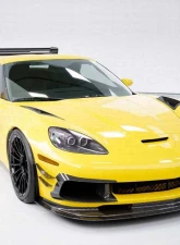 C7 Carbon Rear Spoiler Carbon Fiber + Mounting Hardware Kit Chevrolet Corvette C6 Daytona Chassis Mounted 2005-2013                                     - C6Z-3I-1-H - Image 4