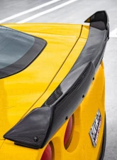 C7 Carbon Stage2 Style Rear Spoiler Unpainted Composite Chevrolet Corvette C7 Z06 2014-2020                                     - C6Z-C7Z06-RS-FRP - Image 6