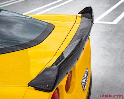 C7 Carbon Stage2 Style Rear Spoiler Unpainted Composite Chevrolet Corvette C7 Z06 2014-2020 - C6Z-C7Z06-RS-FRP