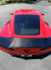 C7 Carbon ZTK Rear Wing Painted Carbon Flash + Mounting Hardware Kit Chevrolet Corvette C7 Z06 | GS | ZR1 2015-2019                                     - C7Z-3C-4-H - Image 6