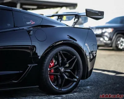 C7 Carbon ZTK Rear Wing Painted Carbon Flash + Mounting Hardware Kit Chevrolet Corvette C7 Z06 | GS | ZR1 2015-2019 - C7Z-3C-4-H