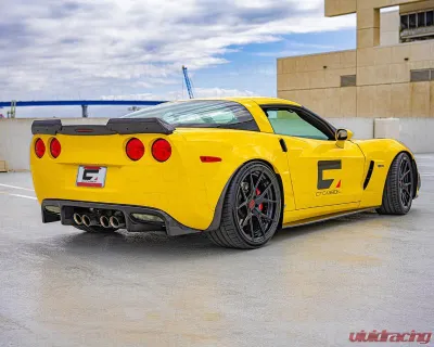 C7 Carbon Front Canards Painted Carbon Flash Chevrolet Corvette C8 Stingray Champion 2005-2013 - C8-5F-4
