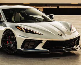 C7 Carbon Front Canards Unpainted Composite Chevrolet Corvette C8 Stingray Champion 2020-2024