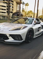 C7 Carbon Front Canards Unpainted Composite Chevrolet Corvette C8 Stingray Champion 2020-2024                                     - C8-5F-3 - Image 7
