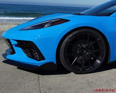 C7 Carbon Front Canards Unpainted Composite Chevrolet Corvette C8 Stingray Champion 2020-2024 - C8-5F-3