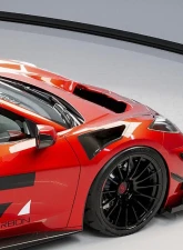C7 Carbon Track Spec Functional S Duct Hood Package Composite Unpainted Chevrolet Corvette C8 2020-2024                                     - C8-6A2-3 - Image 5