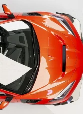 C7 Carbon Track Spec Functional S Duct Hood Package Composite Unpainted Chevrolet Corvette C8 2020-2024                                     - C8-6A2-3 - Image 6