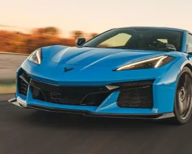 C7 Carbon 3 Piece Front Splitter For Z06 without Canard Slots Composite Unpainted Chevrolet Corvette C8 Z06 2023+