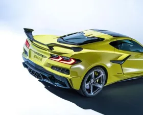 C7 Carbon Z07 High Wing Composite Unpainted With Chassis Mount Bracket System Chevrolet Corvette C8 Z06 2023-2024