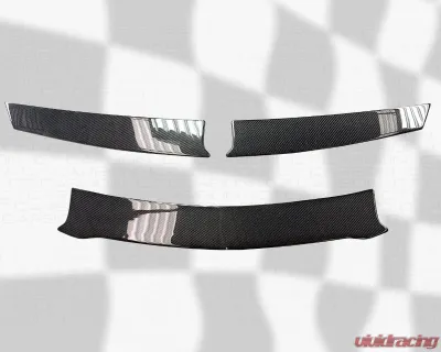 C7 Carbon Rear Bumper Hole Covers Painted Carbon Flash Chevrolet Corvette C8 Z06  2023-2024 - C8Z-5F-4