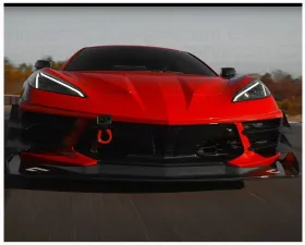 C7 Carbon Legacy Front Canards Carbon Fiber Chevrolet C8 Corvette Stingray 2020-2024