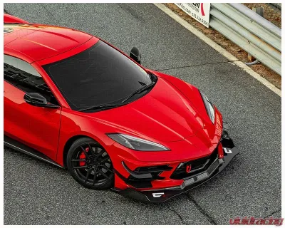 C7 Carbon Legacy Front Canards Carbon Fiber Chevrolet C8 Corvette Stingray 2020-2024 - C8-5D-1