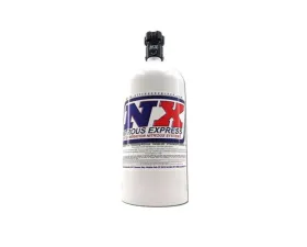 Nitrous Express 5.25 Diameter x 17.64 Tall 5lb Bottle with Lightning 500 Valve