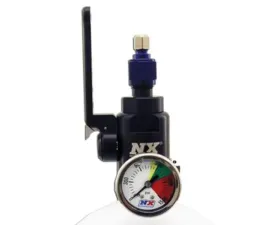 Nitrous Express 15lb Bottle 14 ft 8AN Line Fittings N2O Gauge NHRA Fitting DF5 System