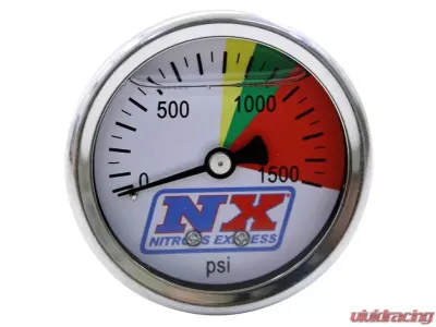 Nitrous Express 0-1500 PSI Nitrous Pressure Gauge - 15508
