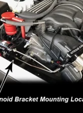 Nitrous Express Custom Solenoid Mounting Bracket Dodge 6.4L Hemi Cars                                     - 15765 - Image 2