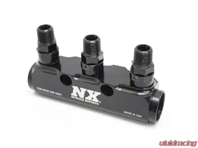 Nitrous Express 3 Port with Fittings Fuel Log - 15843