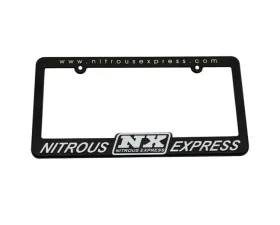 Nitrous Express License Plate Frame