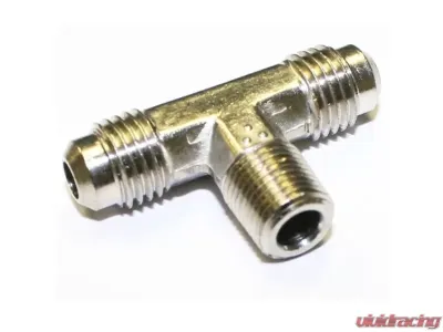 Nitrous Express 4AN Male x 1/8NPT Straight T Fitting - 16134