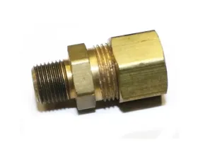 Nitrous Express 1/8 NPT Male x 3/8 Compression Straight Fitting