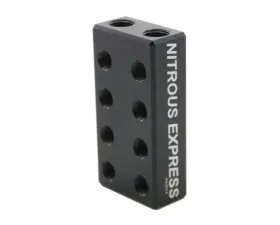 Nitrous Express 2 Inlet 16 Outlet Nitrous | Fuel Distribution Block