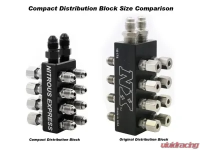 Nitrous Express 2 Inlet 16 Outlet Nitrous | Fuel Distribution Block - 16174