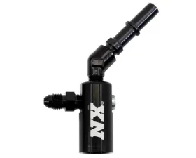 Nitrous Express 45 Degree 3/8-10mm Late Model Billet Fuel Line Adapter