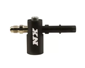 Nitrous Express 90 Degree 3/8-10mm Late Model Billet Fuel Line Adapter