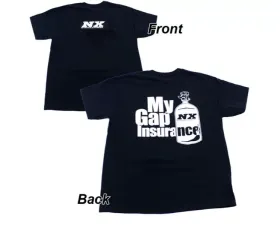 Nitrous Express 3XL Black Gap Insurance T-Shirt