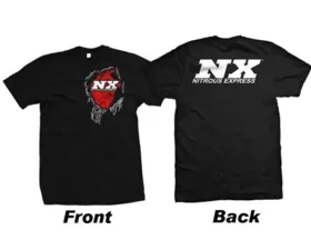 Nitrous Express 2XL Heart T-Shirt