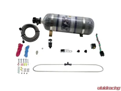 Nitrous Express N-Tercooler System Reduces Air Inlet Temp On Turbo Applications with 12lb Carbon Composite Bottle - 20000-12
